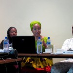 Maryam Uwais and NLI Associate, Saude Abdulfatah